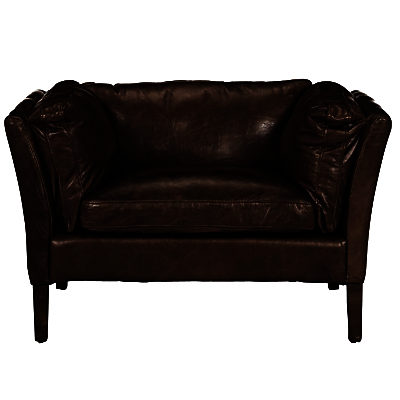 Halo Groucho Aniline Leather Armchair Old Saddle Cocoa Halo Groucho Aniline Leather Armchair Old Saddle Cocoa